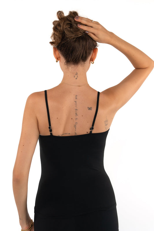 Bare Skin Top - Schwarz