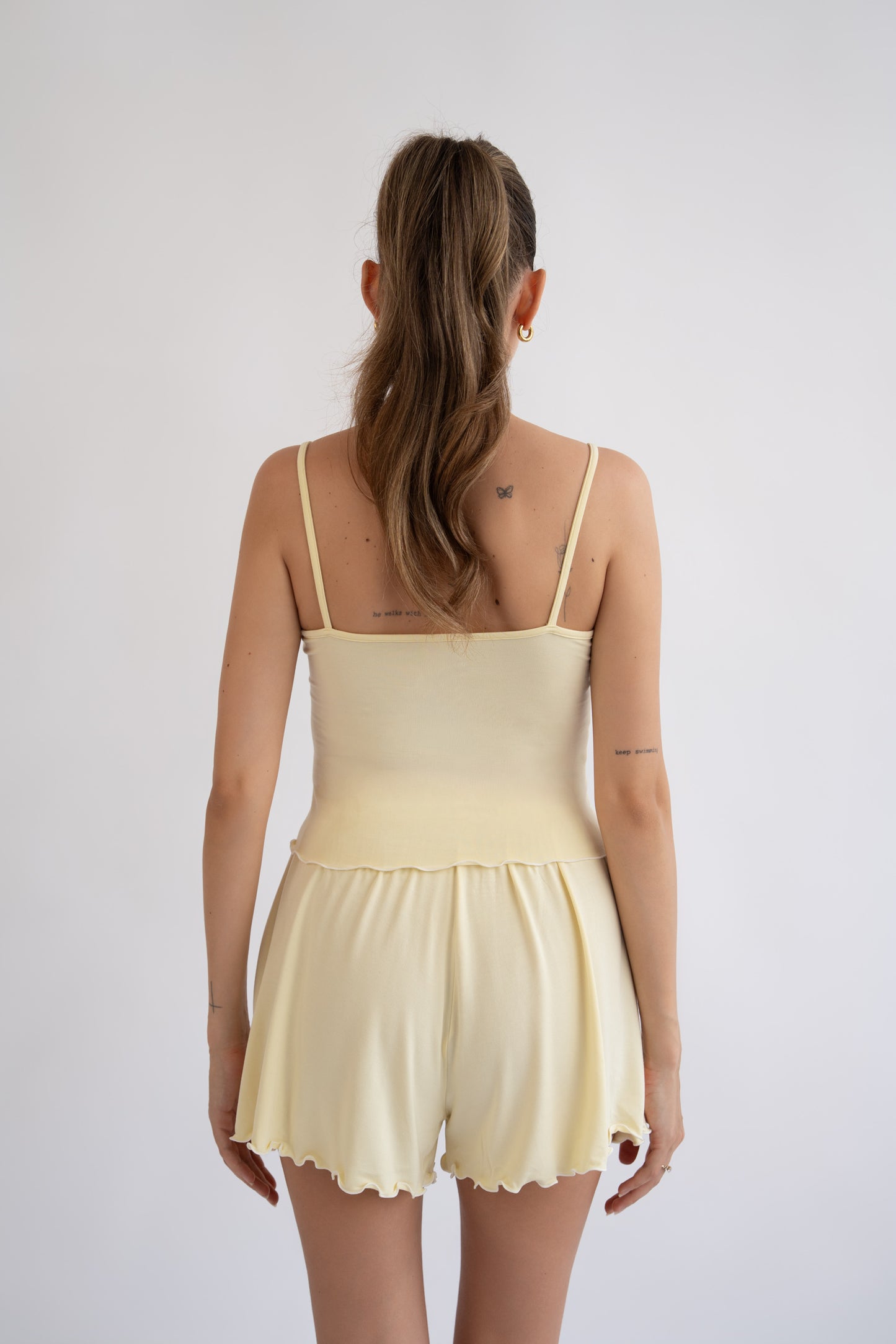 Soft Dreams Pyjama Set - Butter Yellow