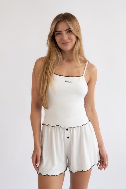 Soft Dreams Pyjama Set - Off-White