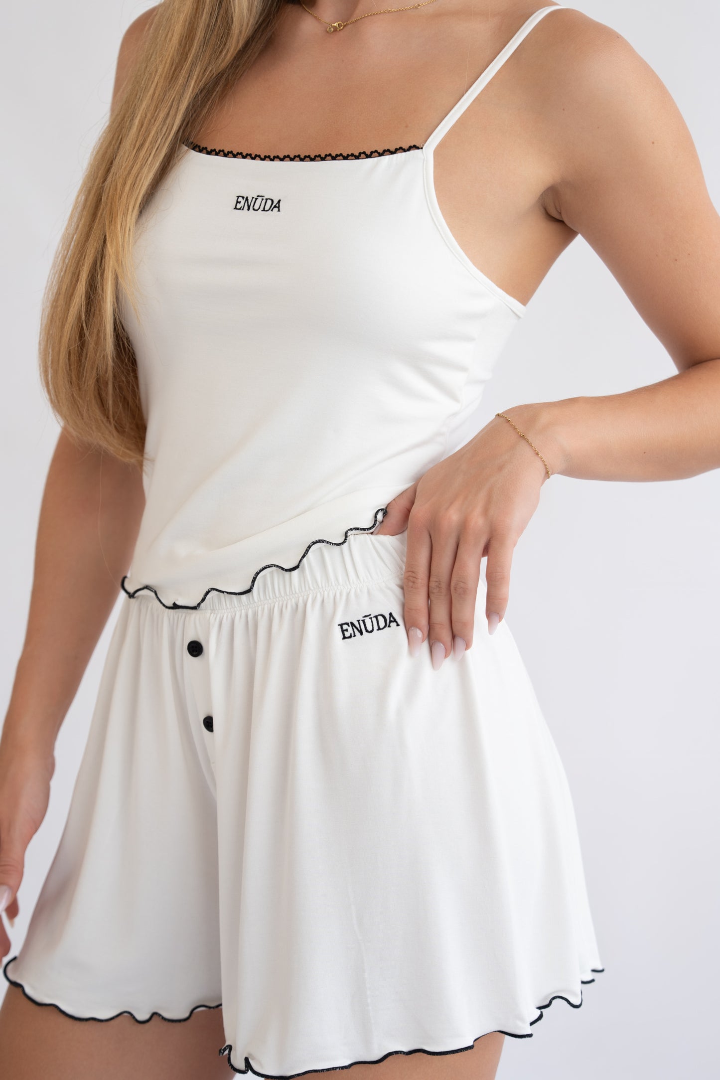 Soft Dreams Pyjama Set - Off-White