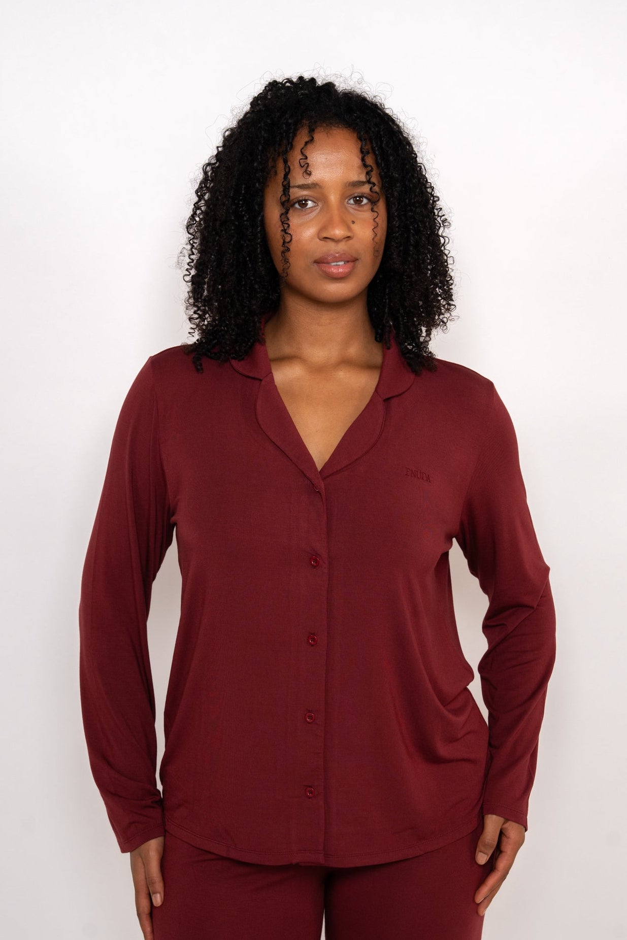 Soft Heaven Shirt - Weinrot