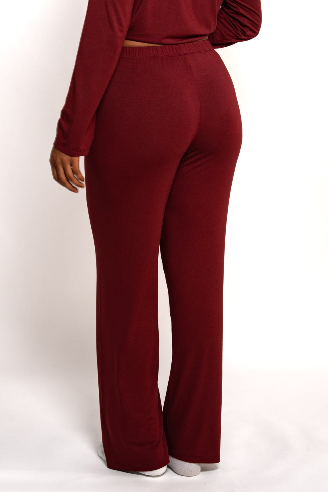 Soft Heaven Pants - Weinrot