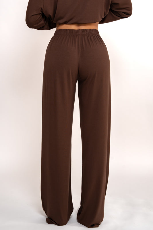 Soft Heaven Pants - Schokobraun
