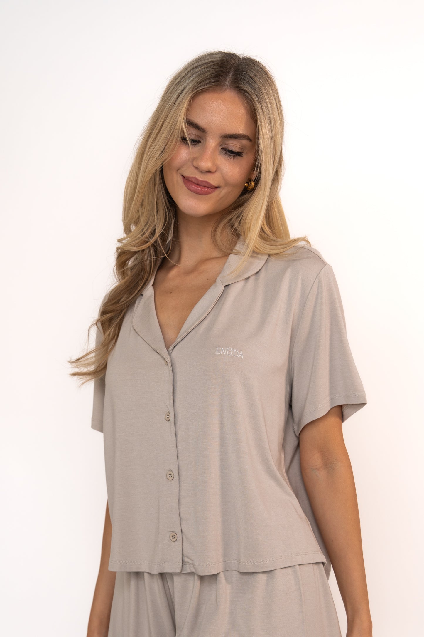 Soft Heaven Mini Shirt - Cream
