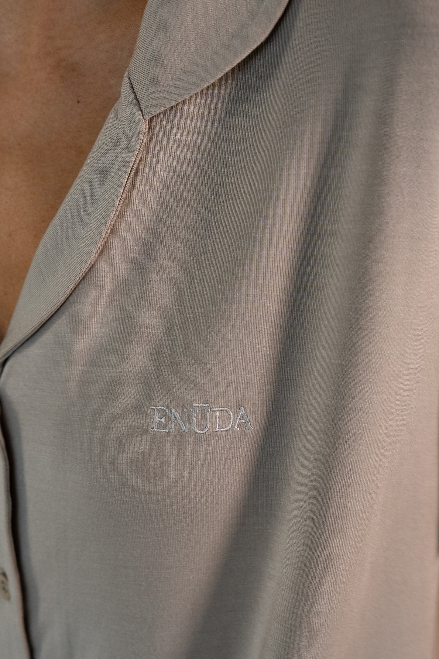 Soft Heaven Mini Shirt - Cream