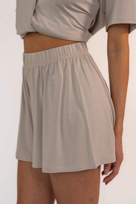 Soft Heaven Pyjama Short - Cream