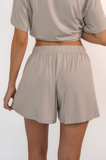 Soft Heaven Pyjama Short - Cream