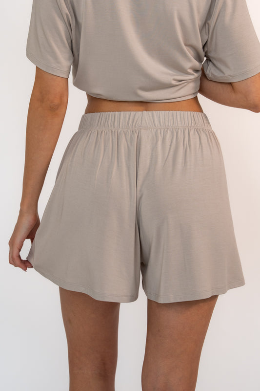 Soft Heaven Pyjama Short - Cream