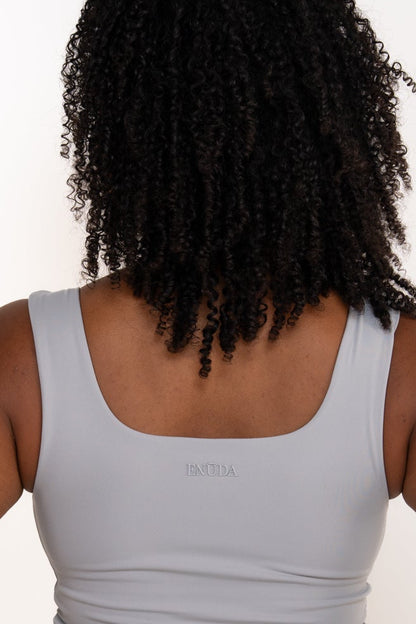 Gathered Essential Top - Grau