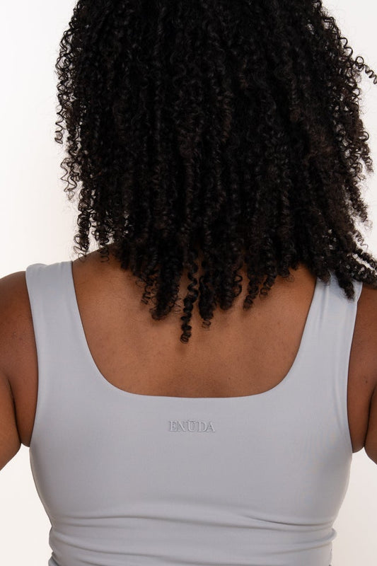 Gathered Essential Top - Grau