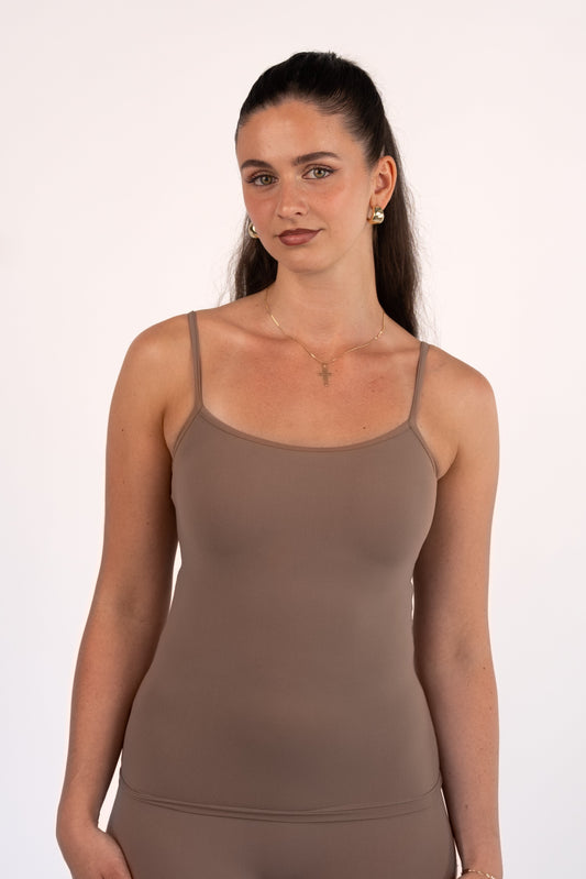 Bare Skin Top - Mokka