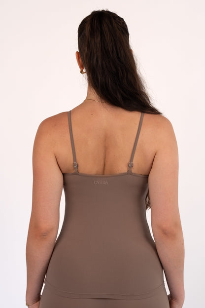 Bare Skin Top - Mokka
