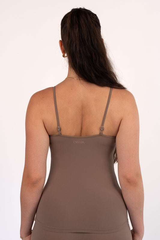 Bare Skin Top - Mokka