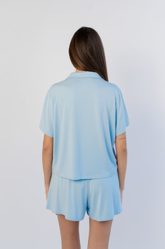 Soft Heaven Mini Shirt - Babyblau