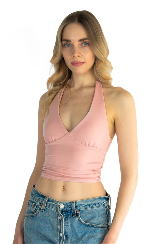 Layered Softness Top - Rosa