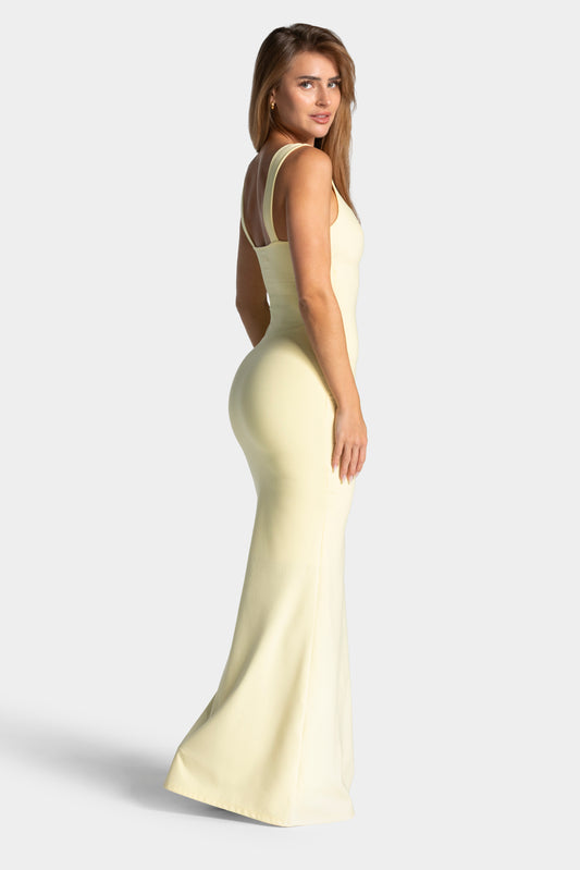 Classic Muse Dress - Butter yellow