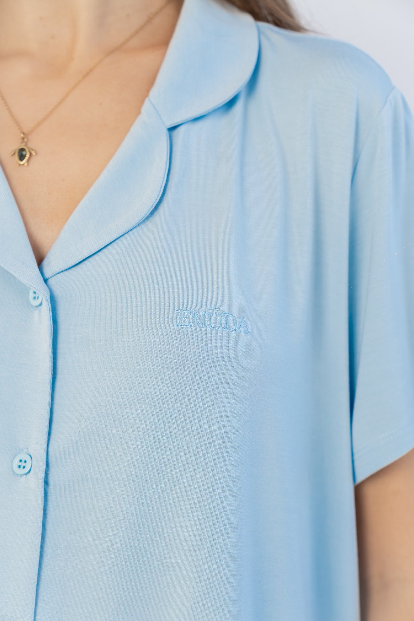 Soft Heaven Mini Shirt - Babyblau